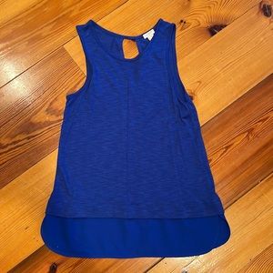 J.Crew royal blue tank